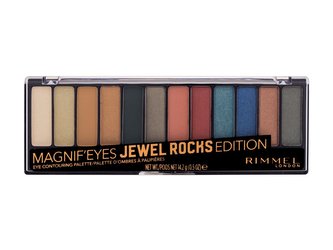 Rimmel London Magnif Eyes Oční stín Contouring Palette 14,2 g 009 Jewel Rocks Editon pro ženy