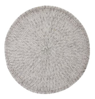 Prostírání kulaté KABO šedá O 38 cm Mybesthome
