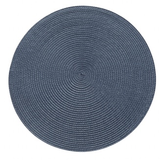 Prostírání kulaté SPLOT modrá O 38 cm Mybesthome