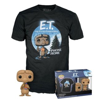 Funko POP & Tee: E.T. - E.T. w/Reeses (velikost XL)