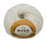 Příze PERU - bílá - 100g / 130 m