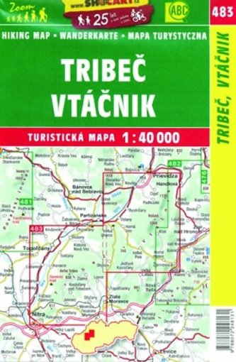 SC 483 Tribeč, Vtáčnik 1:40 000