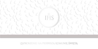 Zaproszenie Komunia (10szt)