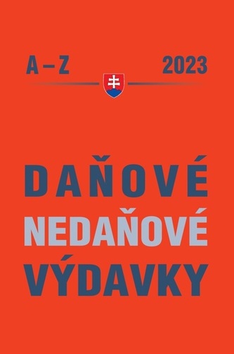 Daňové a nedaňové výdavky A – Z 2023