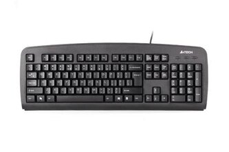 A4Tech KB-720, klávesnice CZ, klasická, drátová (USB), černá