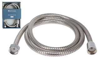 Kovová sprchová hadice do koupelny 1.5m, stříbrná