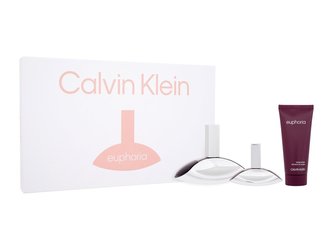 Calvin Klein Euphoria parfémovaná voda 100 ml + tělové mléko 100 ml + parfémovaná voda 30 ml