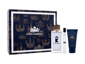 Dolce&Gabbana K toaletní voda 100 ml + sprchový gel 50 ml + toaletní voda 10 ml