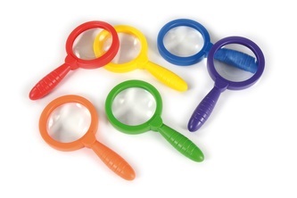 Dětské lupy sada 6 kusů