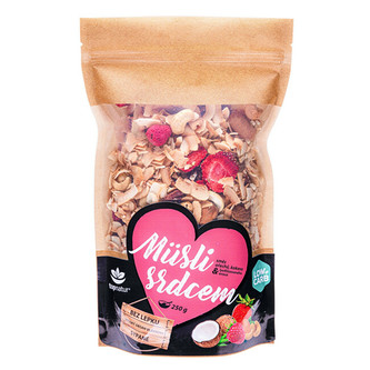 Topnatur Müsli srdcem mix Low carb 250 g