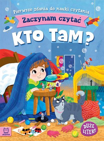 Zaczynam czytać. Duże litery. Pierwsze zdania Zaczynam czytać. Duże litery. Pierwsze zdania