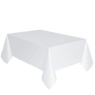 Ubrus bílý papírový 137 cm x 274 cm