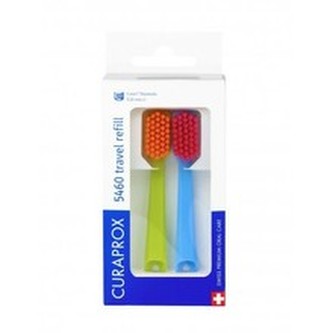 Curaprox Náhradní hlavice kartáčku Travel set 2 ks