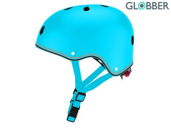 Globber Dětská helma Go Up Lights Sky blue XXS/XS