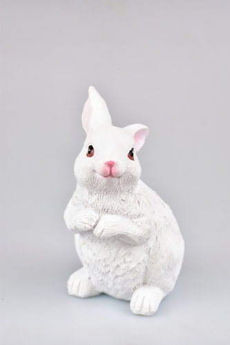 Velikonoční zajíc bílý 12,4 cm