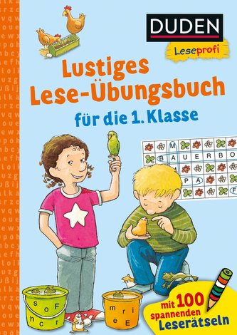 Duden Leseprofi - Lustiges Lese-Übungsbuch für die 1. Klasse