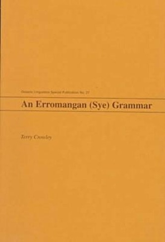 An Erromangan (Sye) Grammar An Erromangan (Sye) Grammar