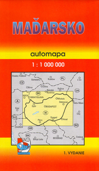 Maďarsko 1:1000 000