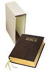 Jeruzalémská Bible v kůži a pouzdře