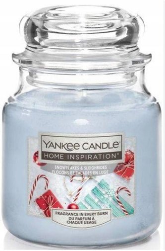 Yankee Candle Home Inspiration 104g Snowflakes & Sleighrides