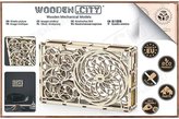 Wooden City Puzzle 3D Kinetický obraz, dřevěné