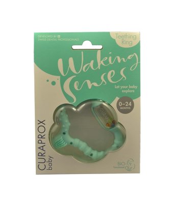 Curaprox BABY kousací kroužek 0-24m zelený