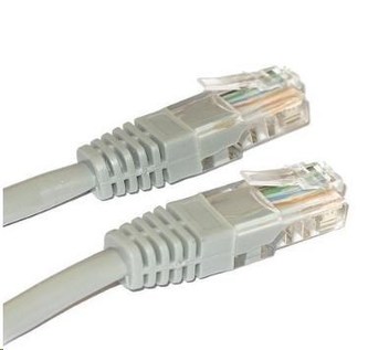 Patch kabel Cat6, UTP - 2m, šedý