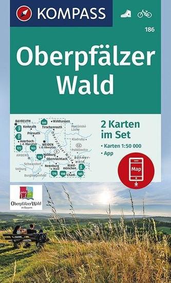Oberpfälzer Wald ( sada 2 map ) 186 N