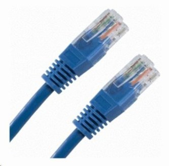 Patch kabel Cat6, UTP - 2m, modrý