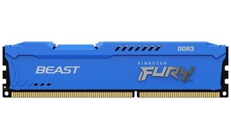 DIMM DDR3 4GB 1600MT/s CL10 KINGSTON FURY Beast Blue