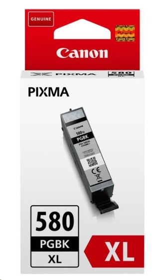 Canon CARTRIDGE PGI-580XL PGBK černá pro PIXMA TS915x, TS815x, TS615x, TS515x, TR8550 (400 str.)