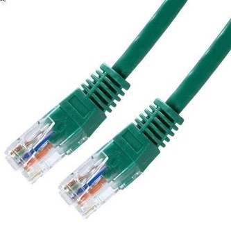 Patch kabel Cat6, UTP - 2m, zelený