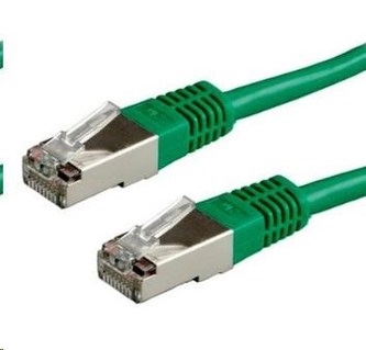 Patch kabel XtendLan Cat6A, S-FTP - 1,5m, zelený