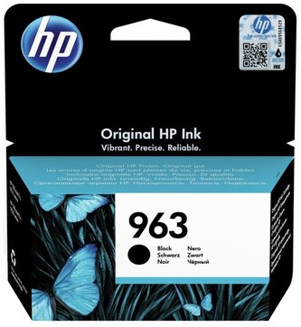 3JA26AE Inkjet cartridge pro OfficeJet Pro 9010, 9020 tiskárny, HP 963, černá, 1000 stran