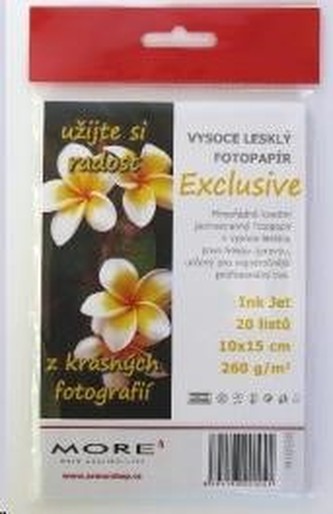 ARMOR MORE Fotopapír Harmony 240g,10x15 glossy, 20listů, photo 10x15cm