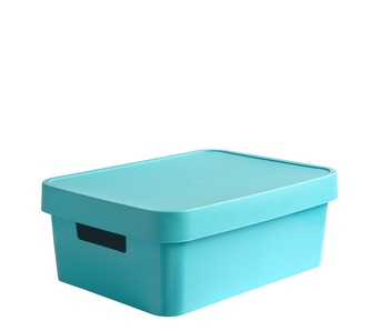 Košík INFINITY 11L modrý 35,5x13,5x26,5cm