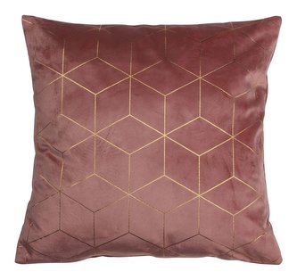 Polštář SANSO růžová 45x45 cm Mybesthome