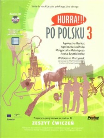HURRA!!! PO POLSKU 3 ZESZYT ĆWICZEŃ(+CD) PACK