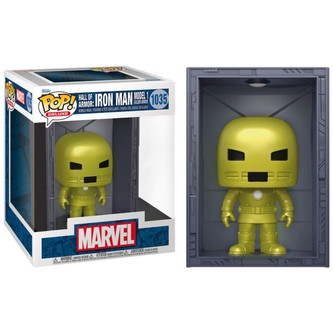 Funko POP! #1035 Deluxe: Marvel Hall of Armor Iron Man Model 1 (Exclusive PX)