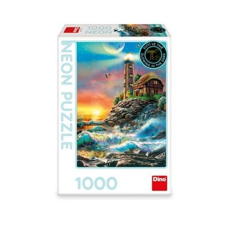 Puzzle 1000 Maják neon