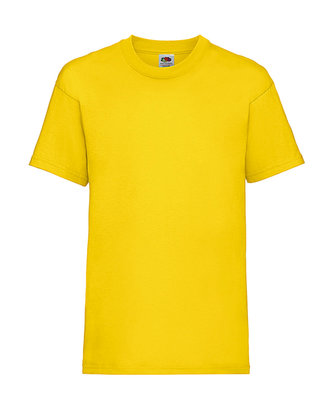 Tričko bavlněné dětské, 165 g/m2,velikost 140, žluté (yellow)