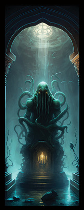 Sběratelská záložka - Cthulhu 3