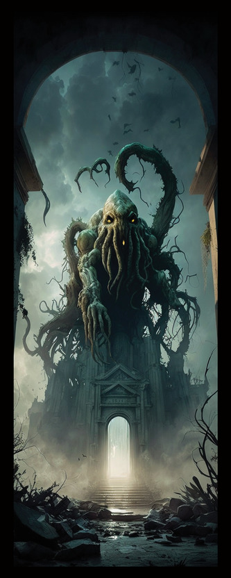 Sběratelská záložka - Cthulhu 5