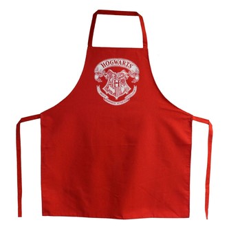 Kuchyňská zástěra Harry Potter - Bradavice (červená)