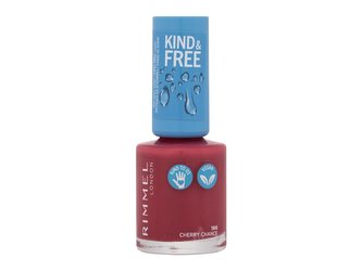 Rimmel London Kind & Free Lak na nehty 8 ml 166 Cherry Chance pro ženy