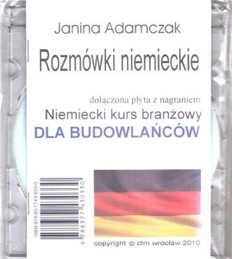 Niemiecki dla budowlańców. Kurs językowy na płycie CD MP3