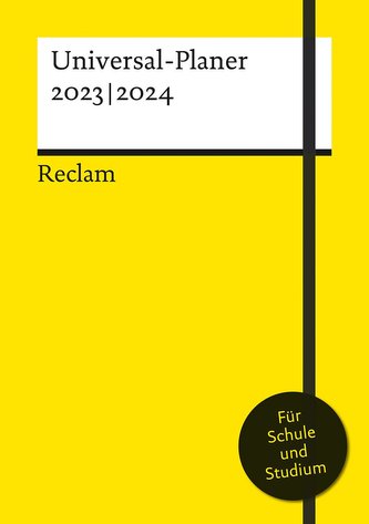 Reclams Universal-Planer 2023|2024: Hardcover A5 mit Fadenheftung, Lesebändchen und Verschlussgummi Reclams Universal-Planer 2023|2024: Hardcover A5 mit Fadenheftung, Lesebändchen und Verschlussgummi