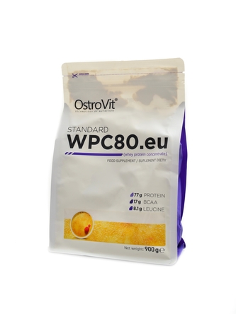 Ostrovit - Standard WPC 80.eu protein 900 g - bubble gum
