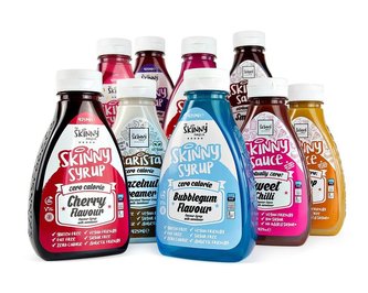 Skinny Syrup Zero Calorie 425ml Black forrest