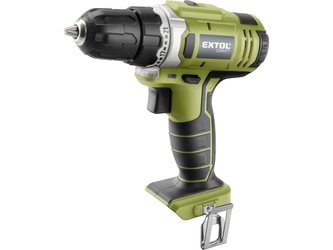 EXTOL CRAFT vrtací šroubovák aku, 20V Li-ion, 1500mAh, bez baterie a nabíječky